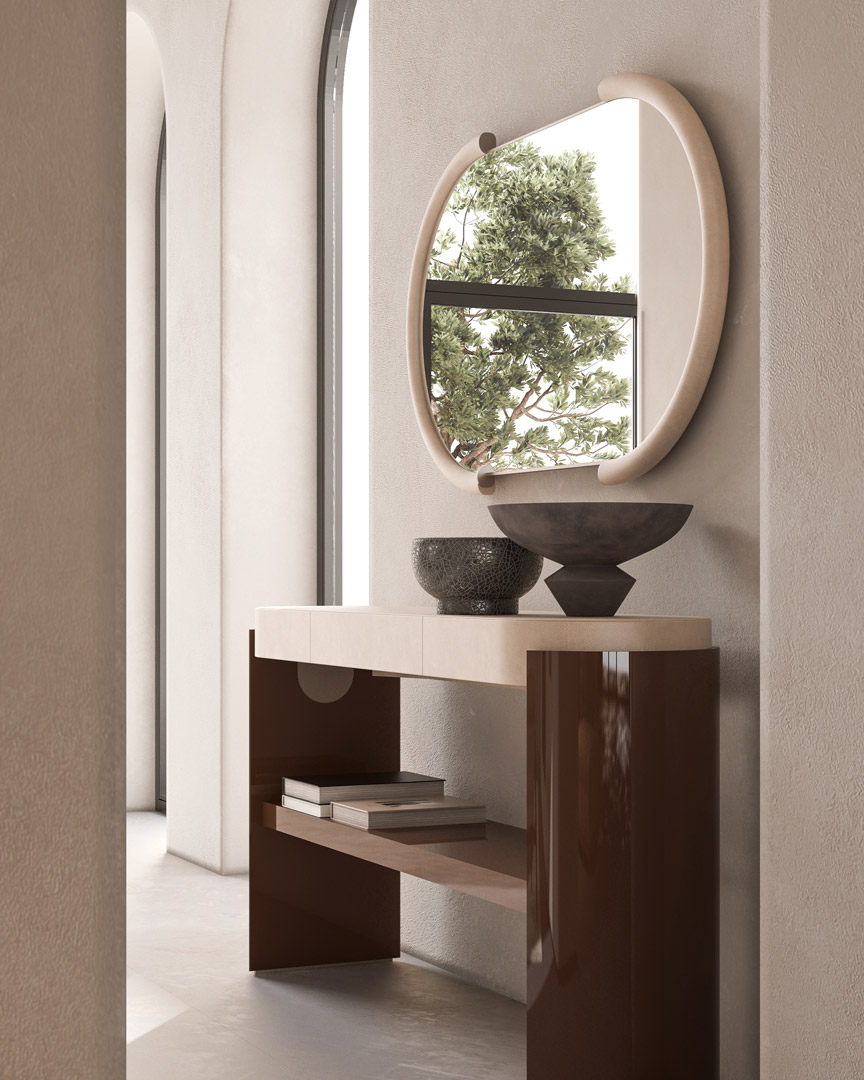 Gaston Oval Mirror