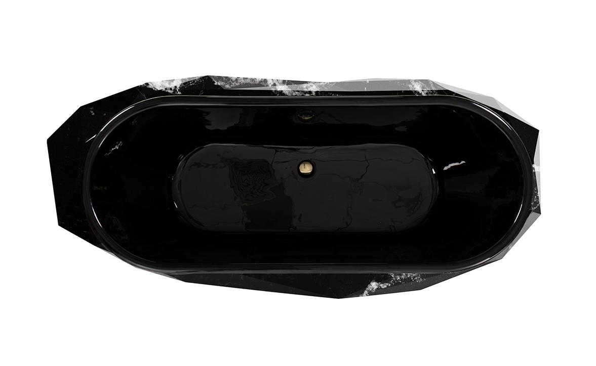 Gemstone Faux Marble Bathtub