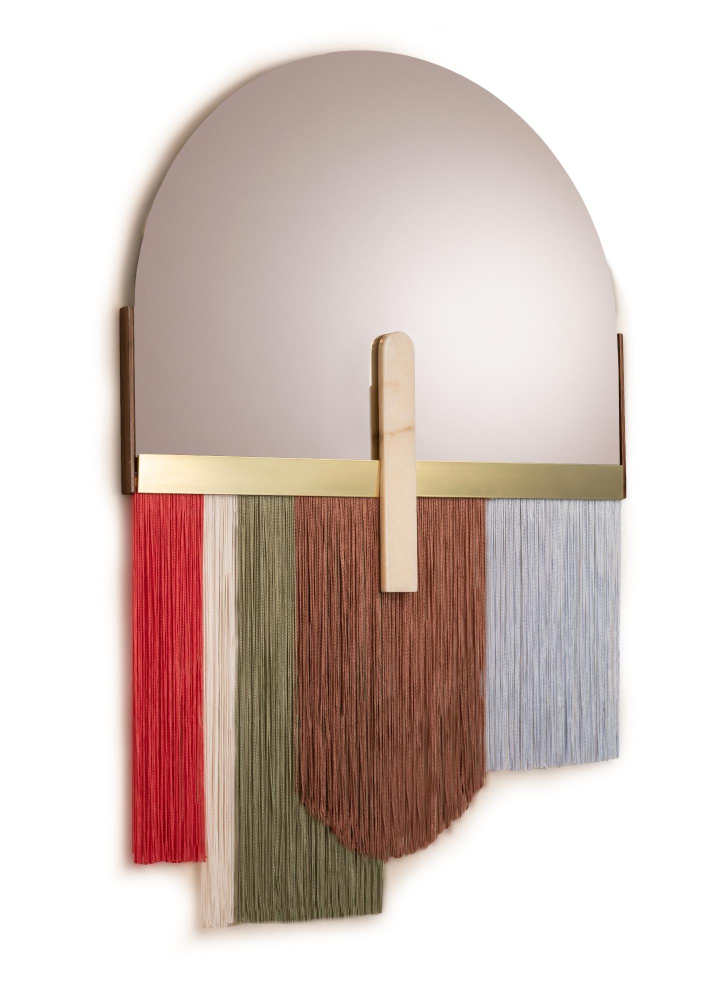 Souk Papaya Decorative Wall Mirror