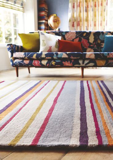 Harlequin Barcode Amber Premium Rug | Size: 5' 7
