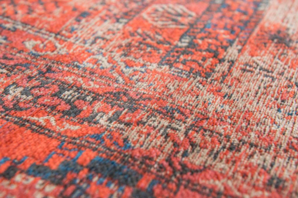 Flatwoven Vintage Red Rug