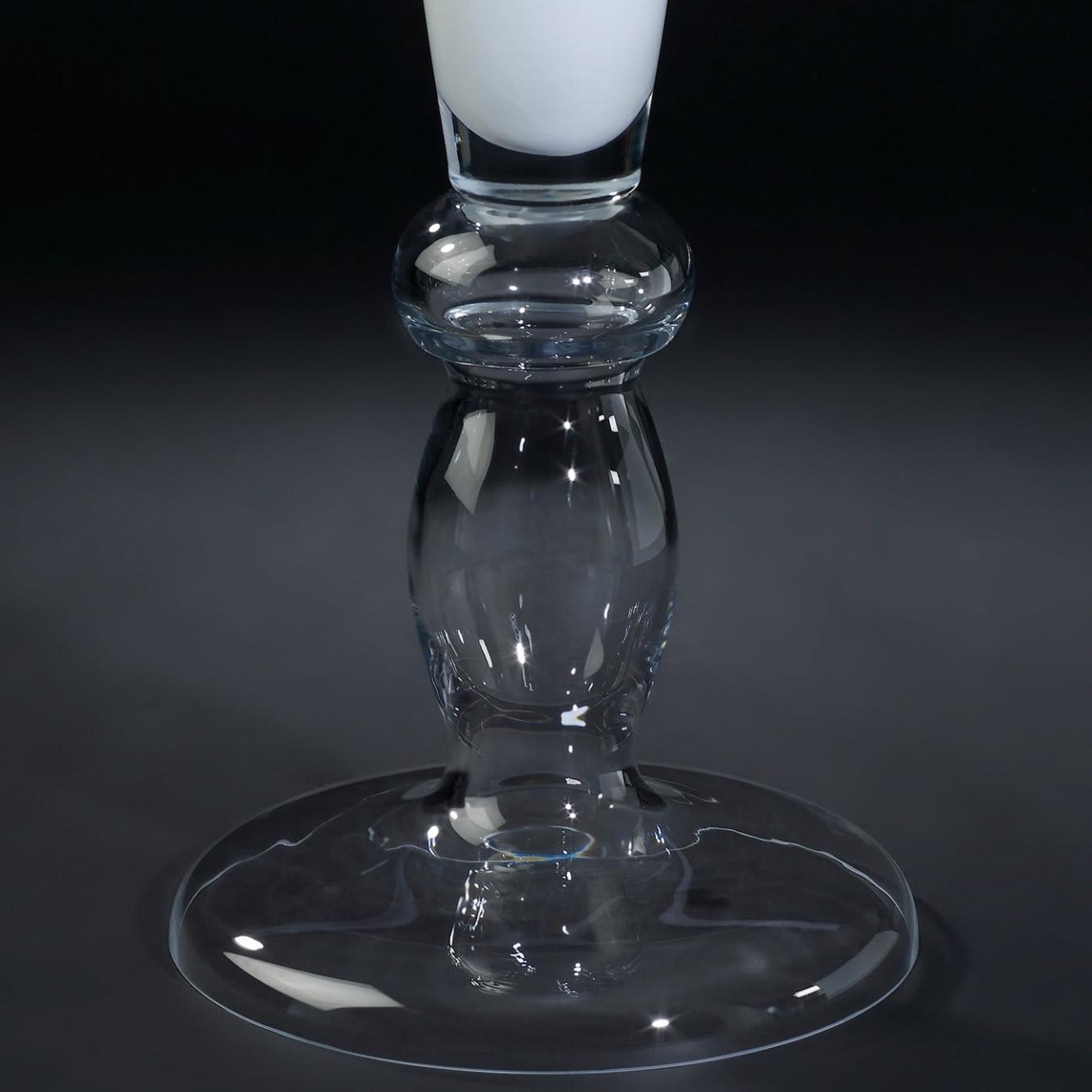 Mercurio White Vase