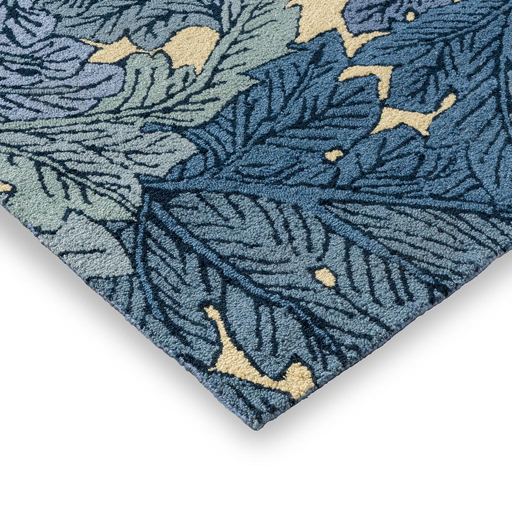 Indigo Thistle Outdoor Rug
