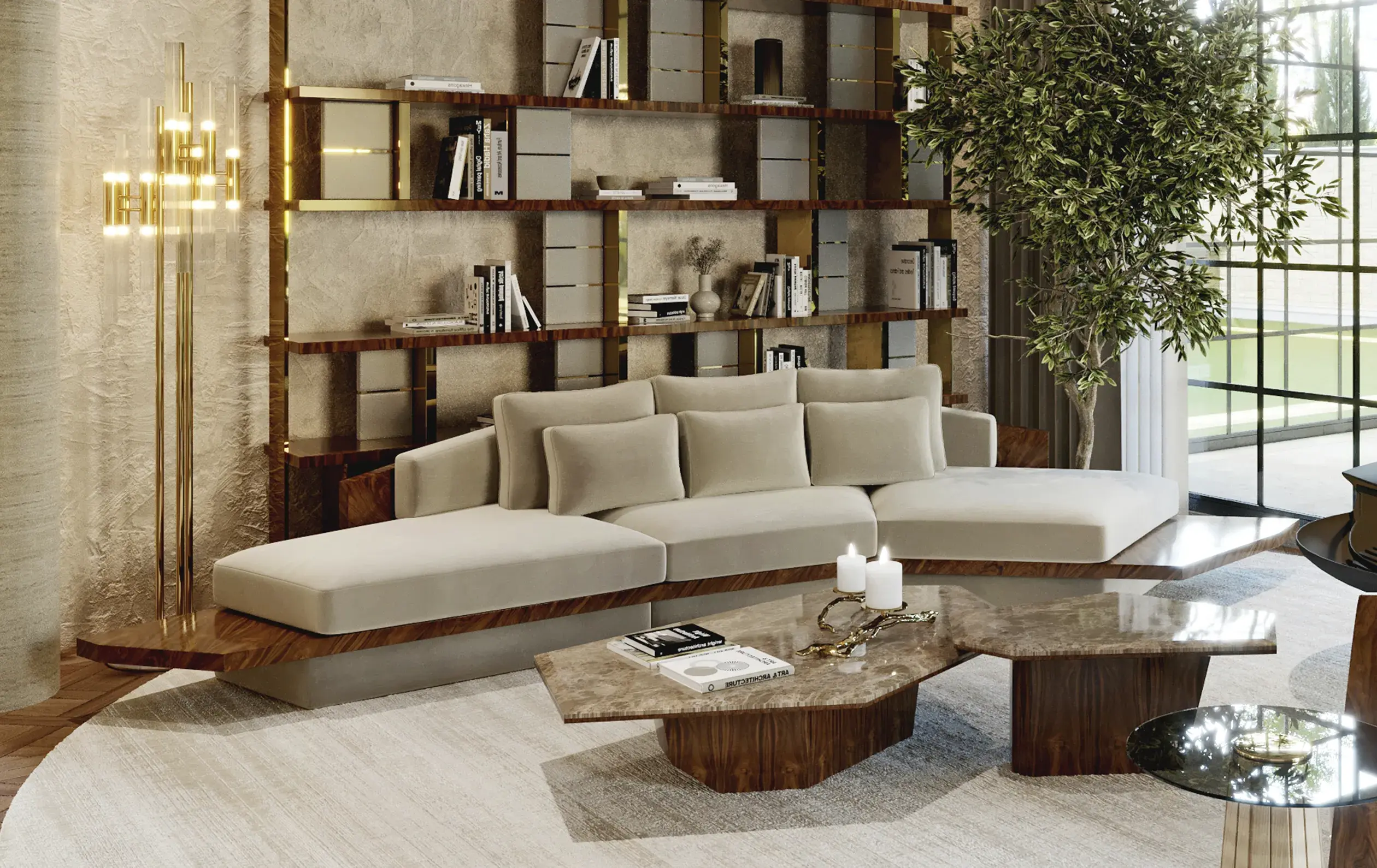 Summit Angular Sofa - 5