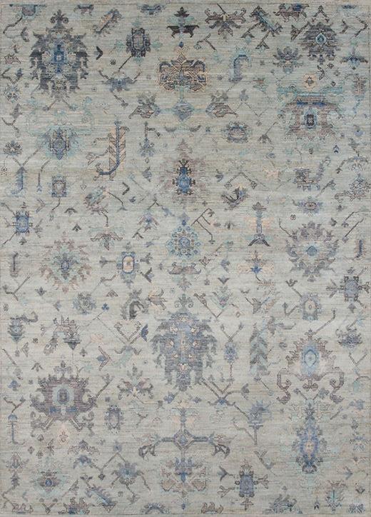 Heriz Hand Knotted Wool Rug