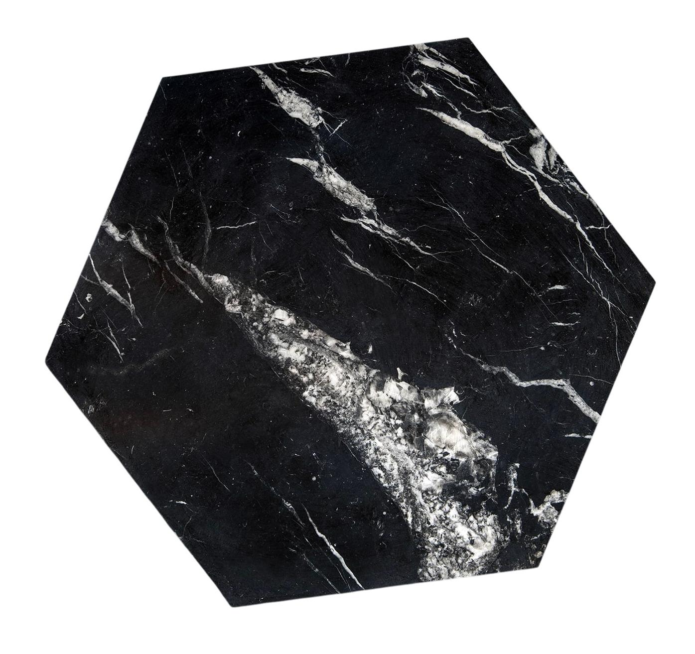 Ruche Black Marble Coffee Table