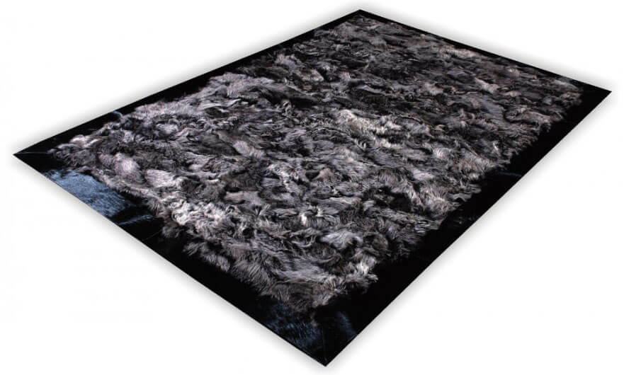 Horse Tuscany Real Fur Rug | Size: 5' 11