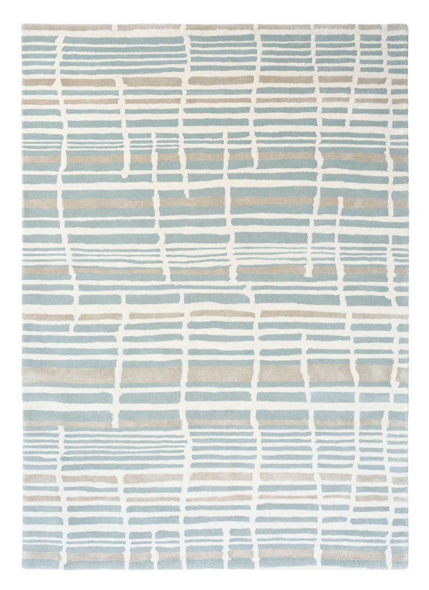 Hand-Tufted Stripe Jade Rug