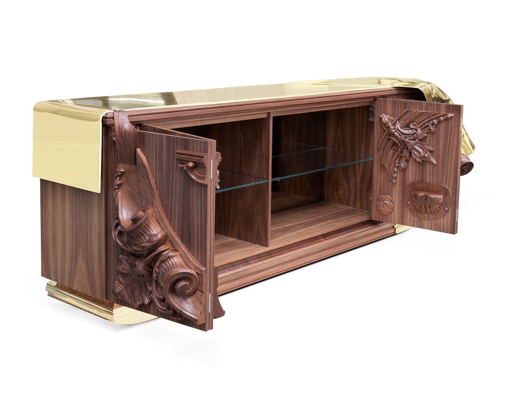 Valiant Walnut Sideboard