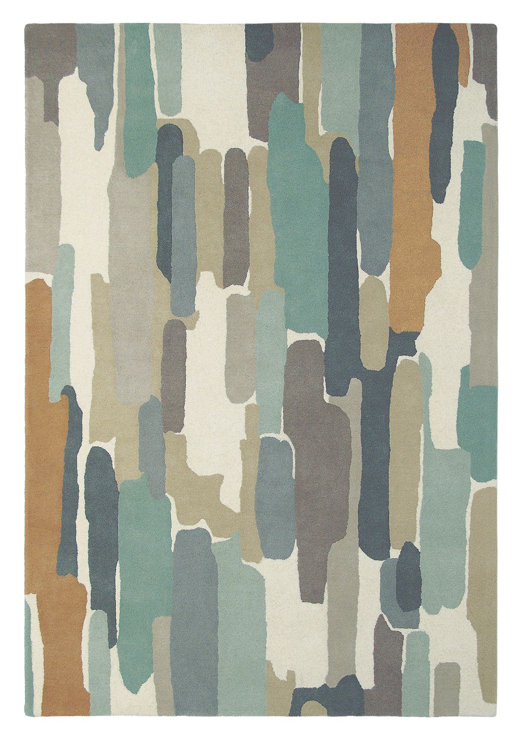 Trattino Sea-glass Premium Rug | Size: 5' 3