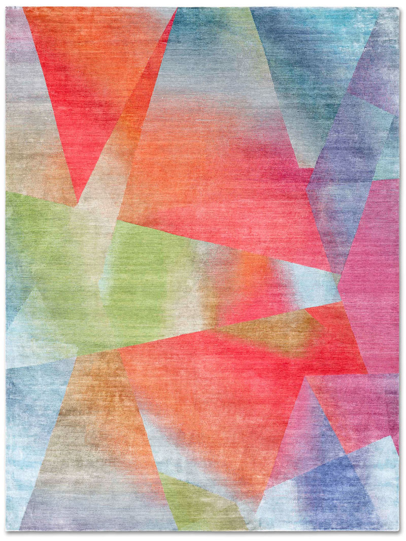Crystal Hand Knotted Rug