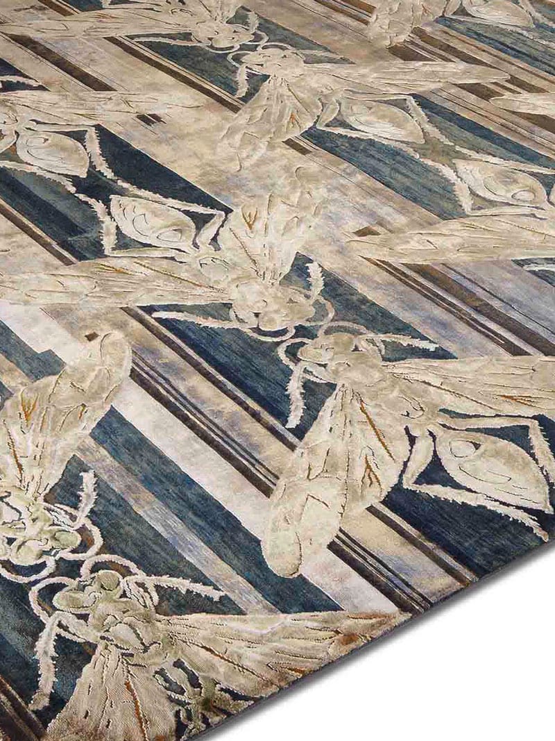 No Honey Hand-Woven Rug