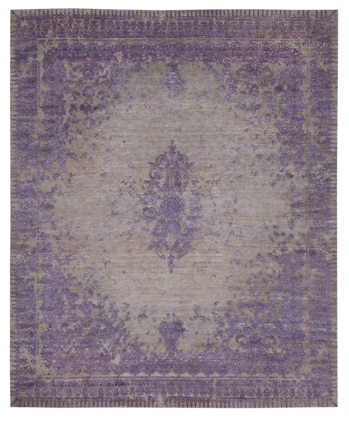 Ferrara Purple Medallion Rug