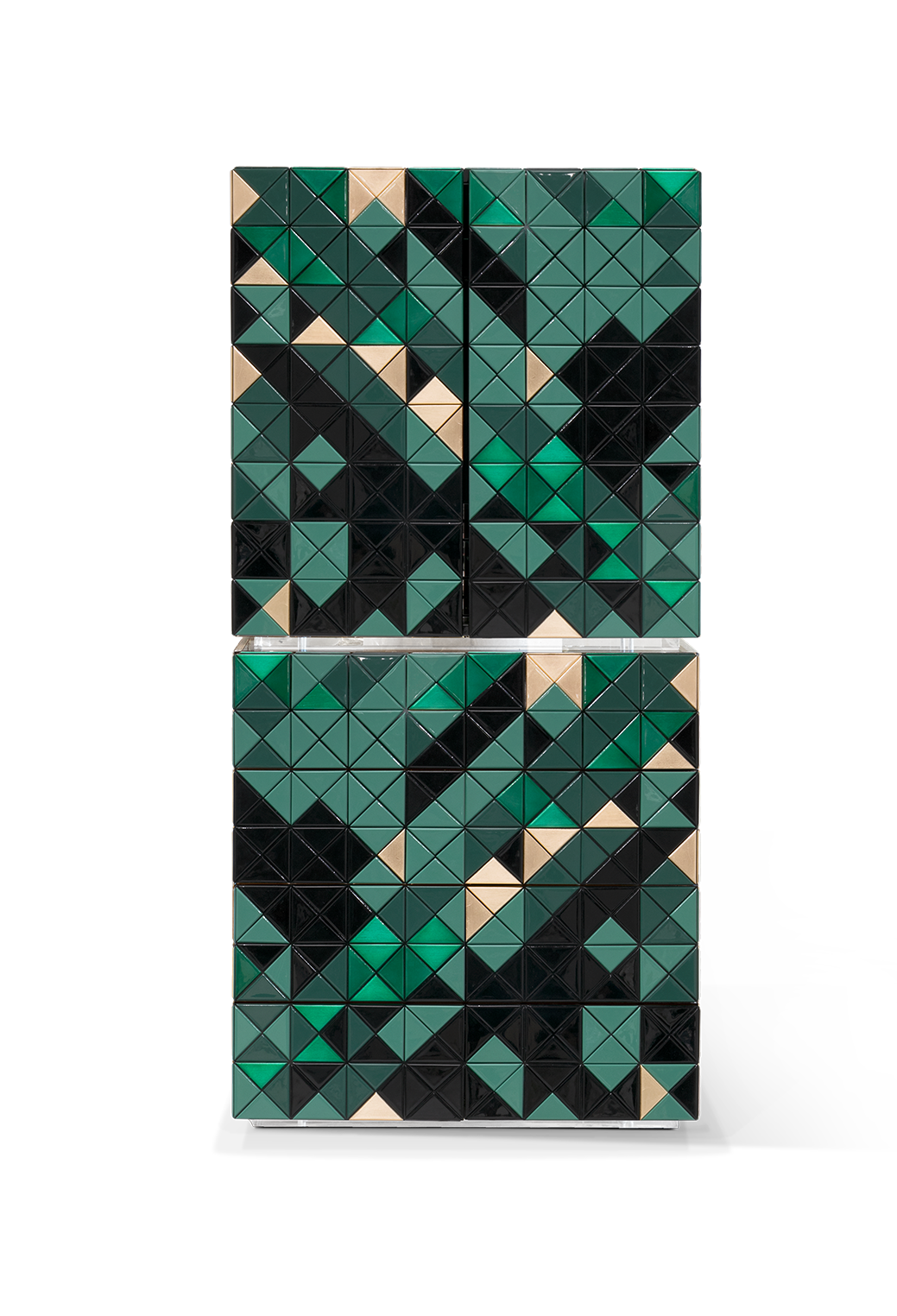 Mosaic II Green Cabinet