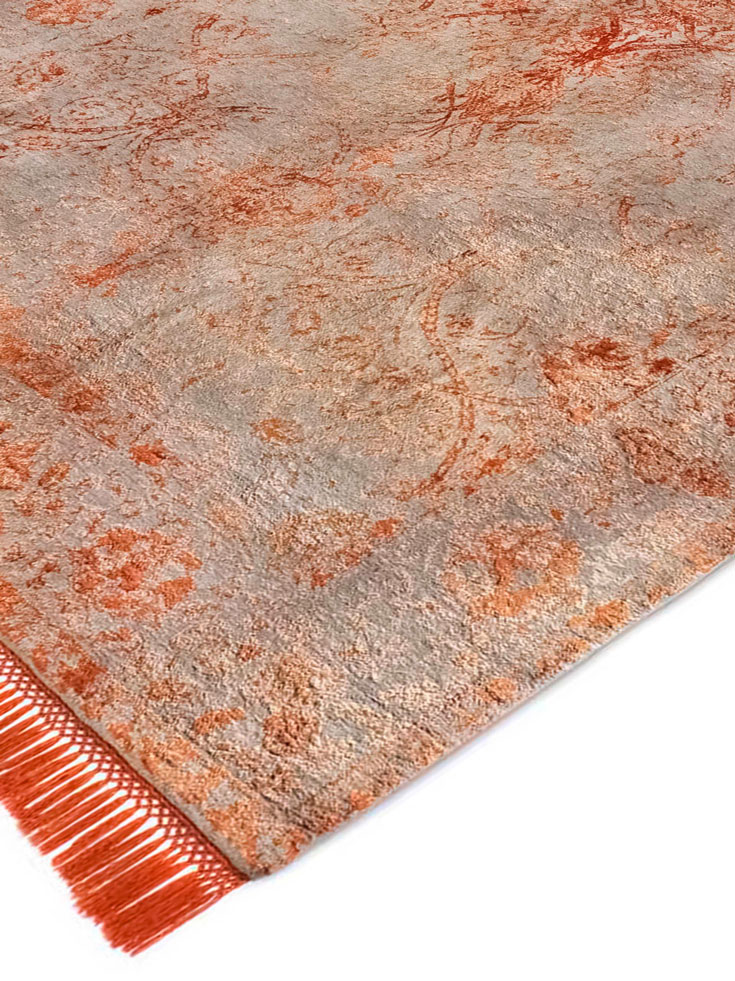 Copper Hand Woven Rug