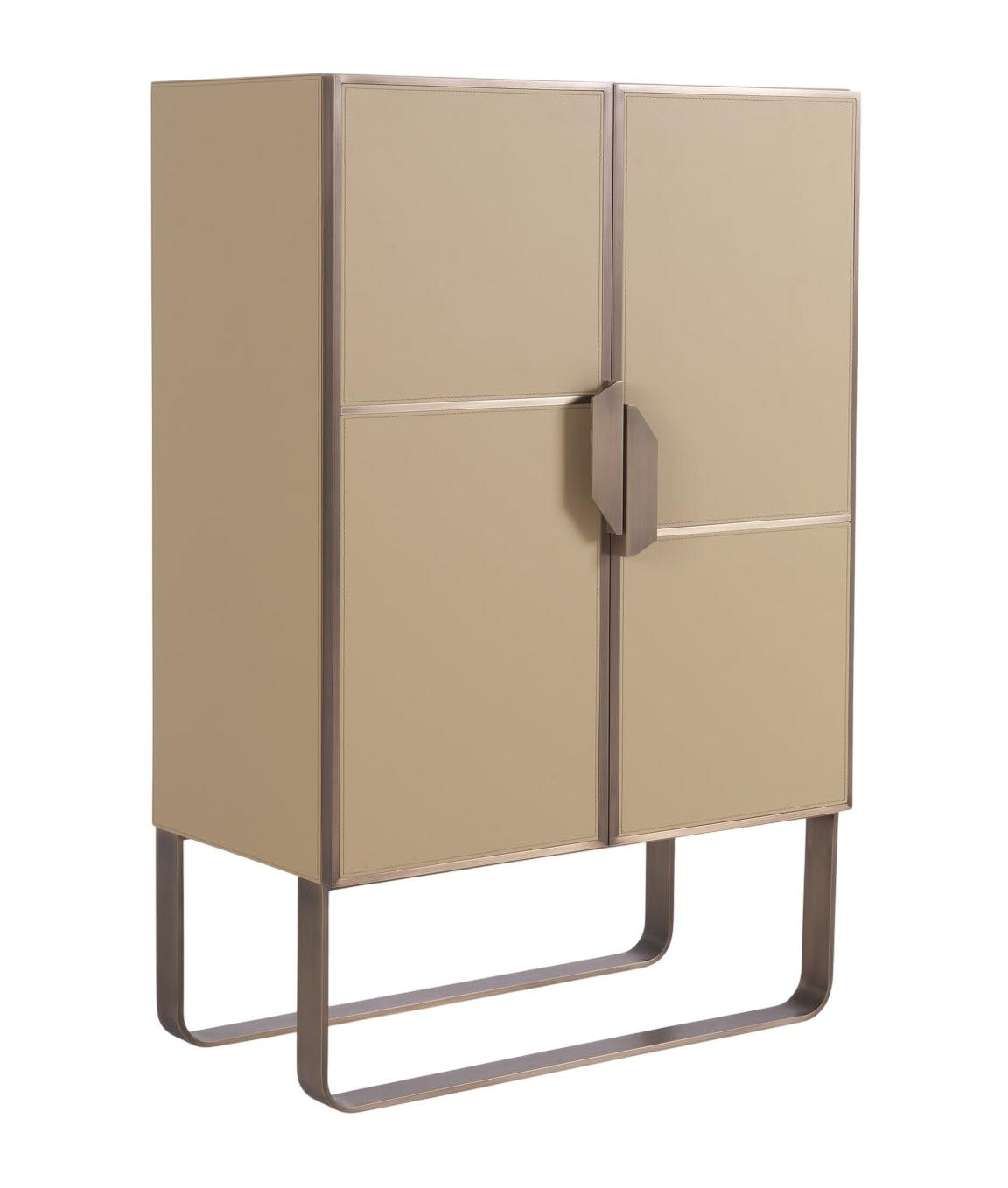 Twin Door Bar Cabinet