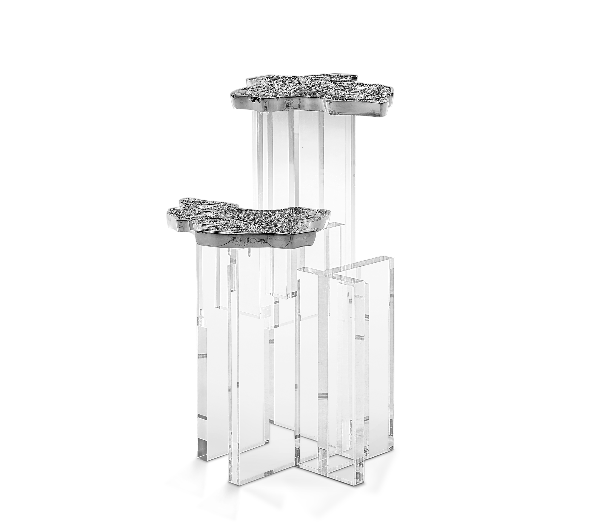 Celeste Silver Side Table