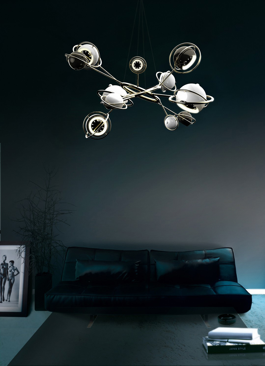 Cosmic Suspension Lamp - 4