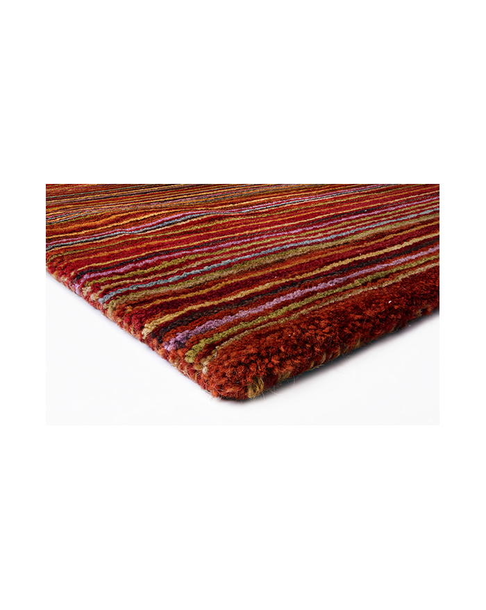 Handloom Red Premium Rug | Size: 4' 7