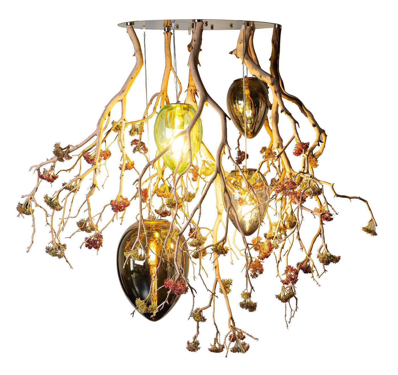 Manzanita Crystal Chandelier