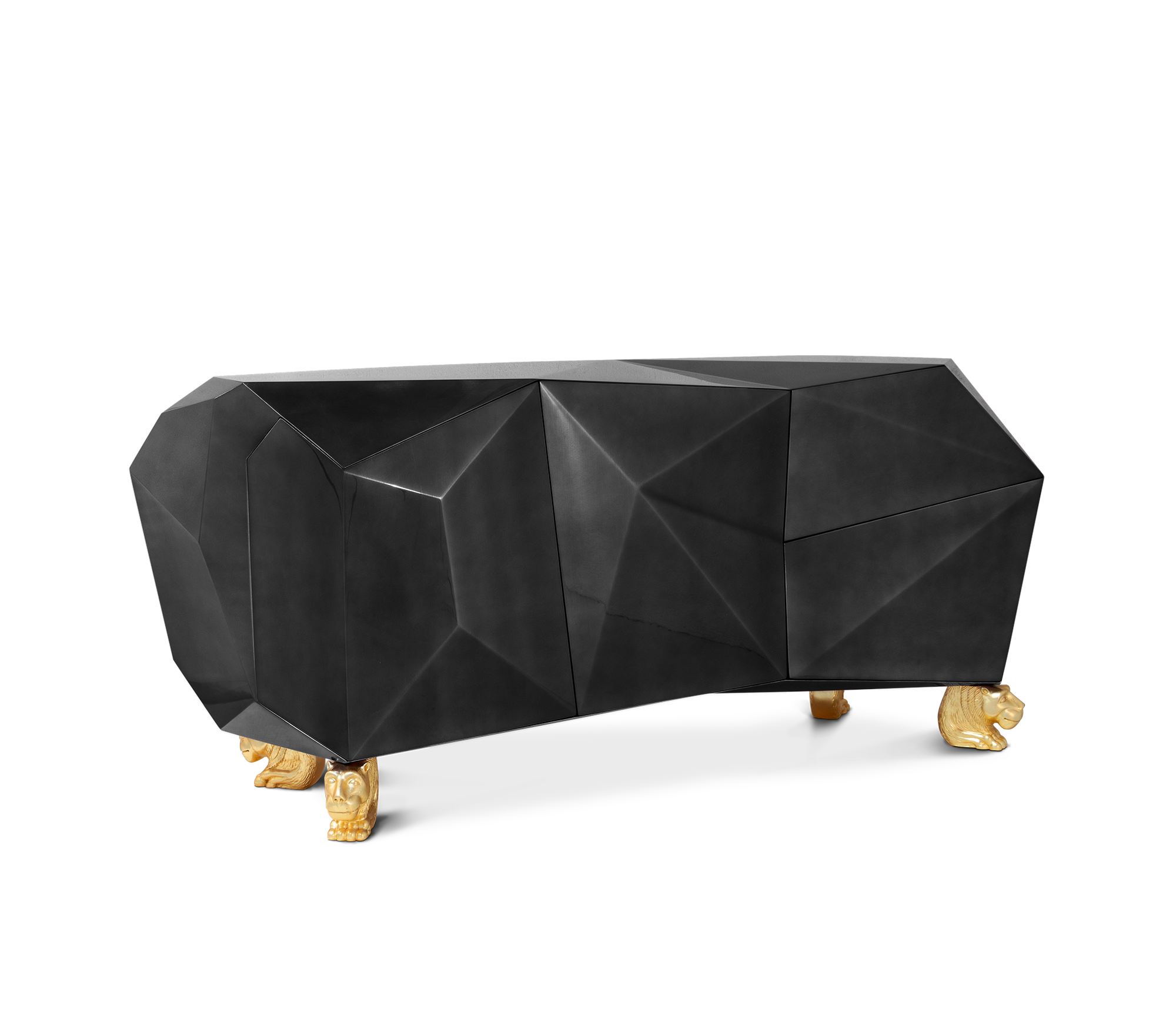 Prism Black Sideboard