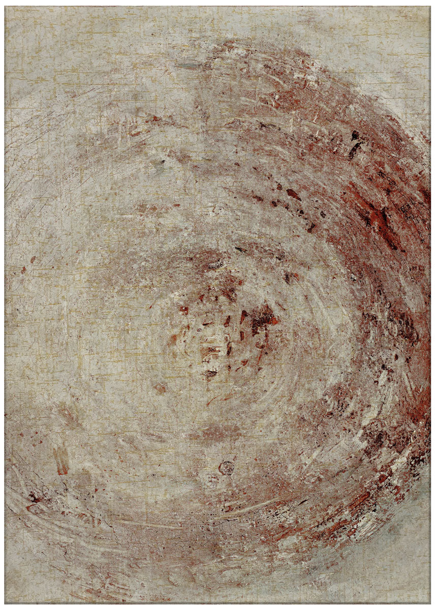 Tornado Flatwoven Red Rug | Size: 9' 8