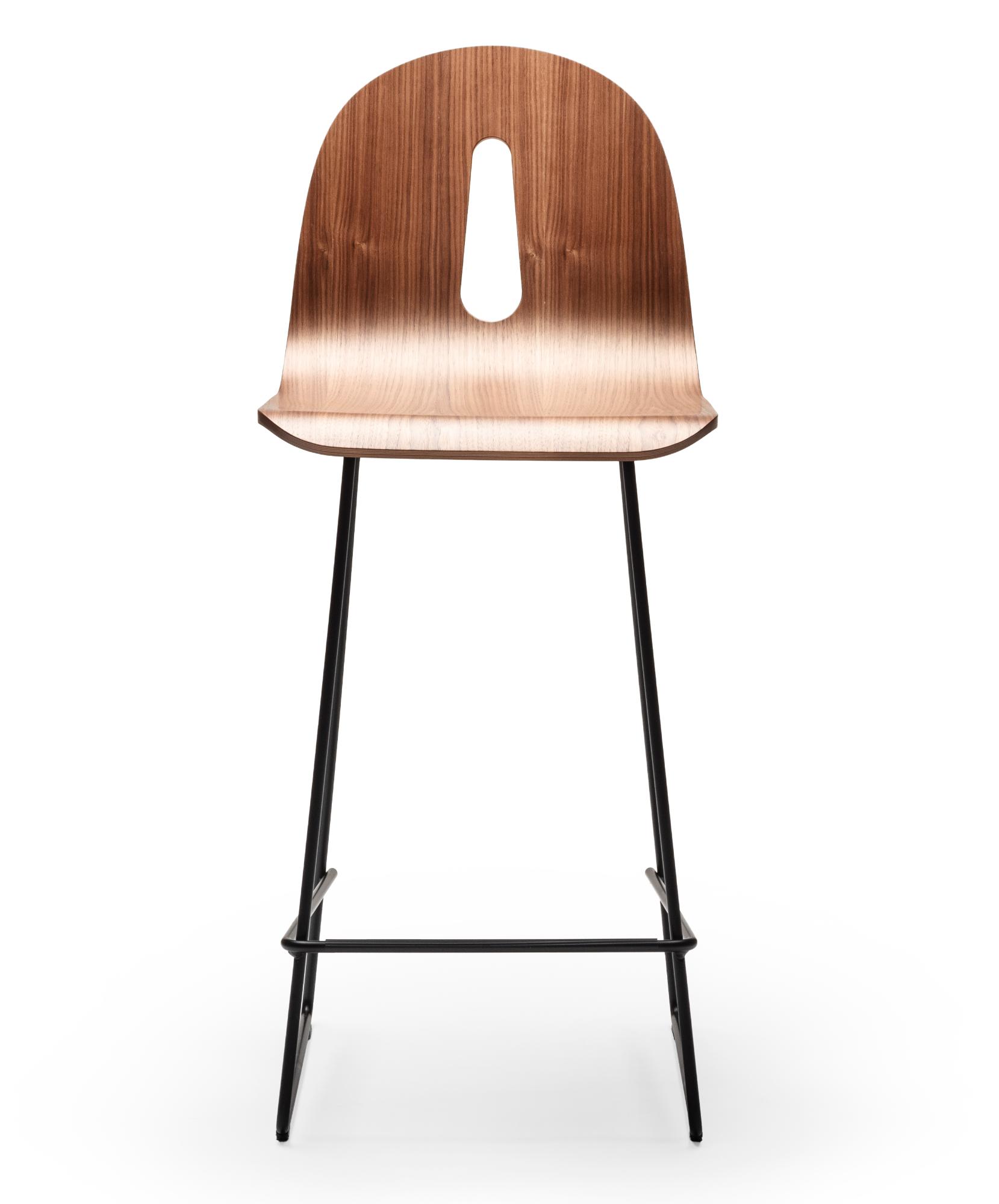 Gotham Woody SL SG-65 Walnut Bar Stool