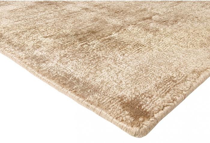 Shiny Beige Handloom Italian Sitap Rug