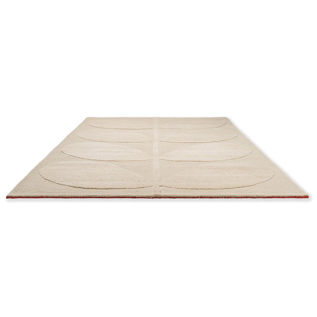 Solid Designer Ivory Rug