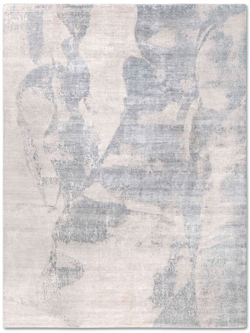 Grey / Beige Exquisite Handmade Rug