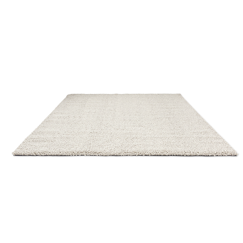 Light Grey Felted Shag Rug