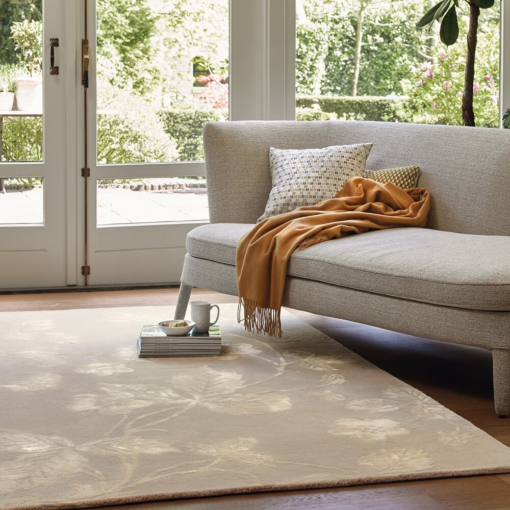 Wild Strawberry Beige Rug