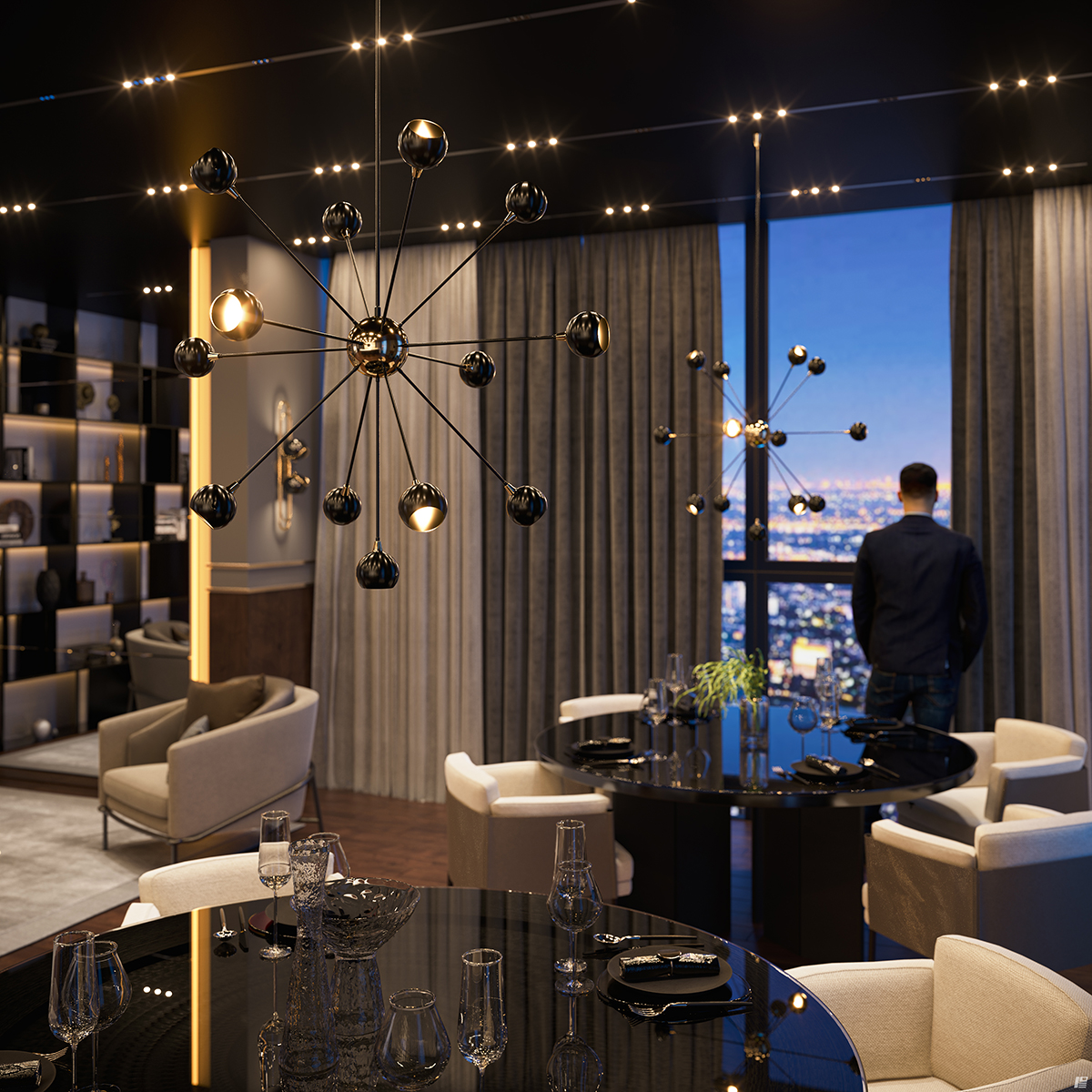 Smooth Suspension Lamp
