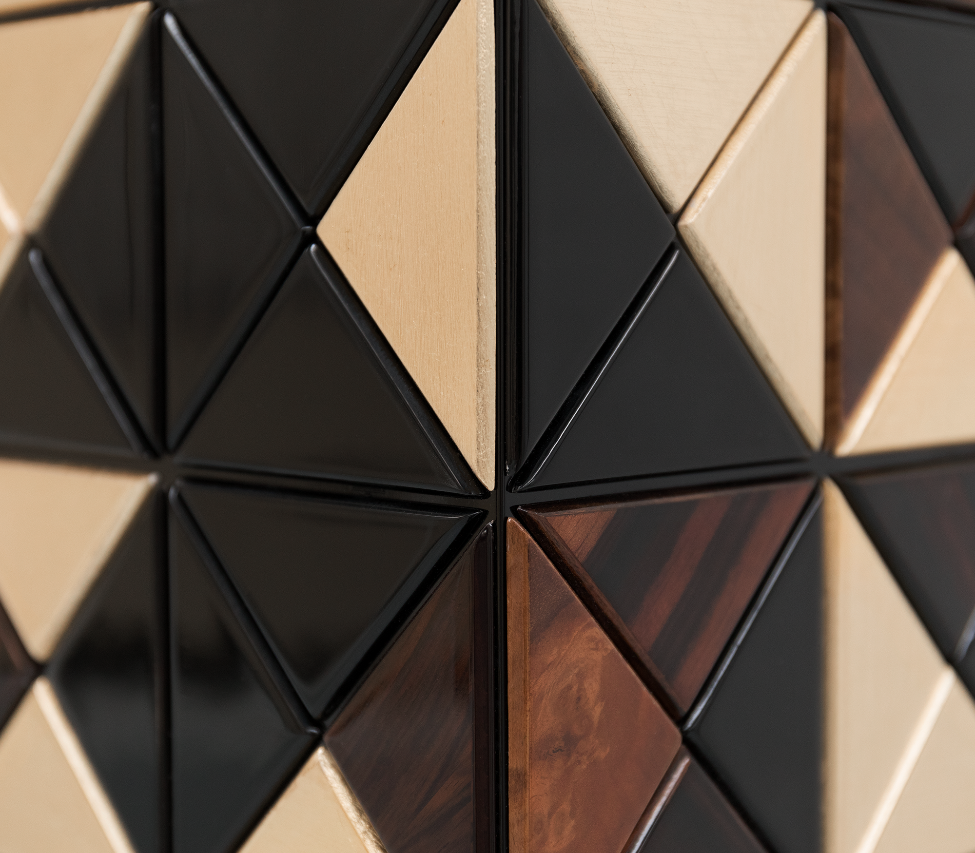 Mosaic II Walnut Cabinet