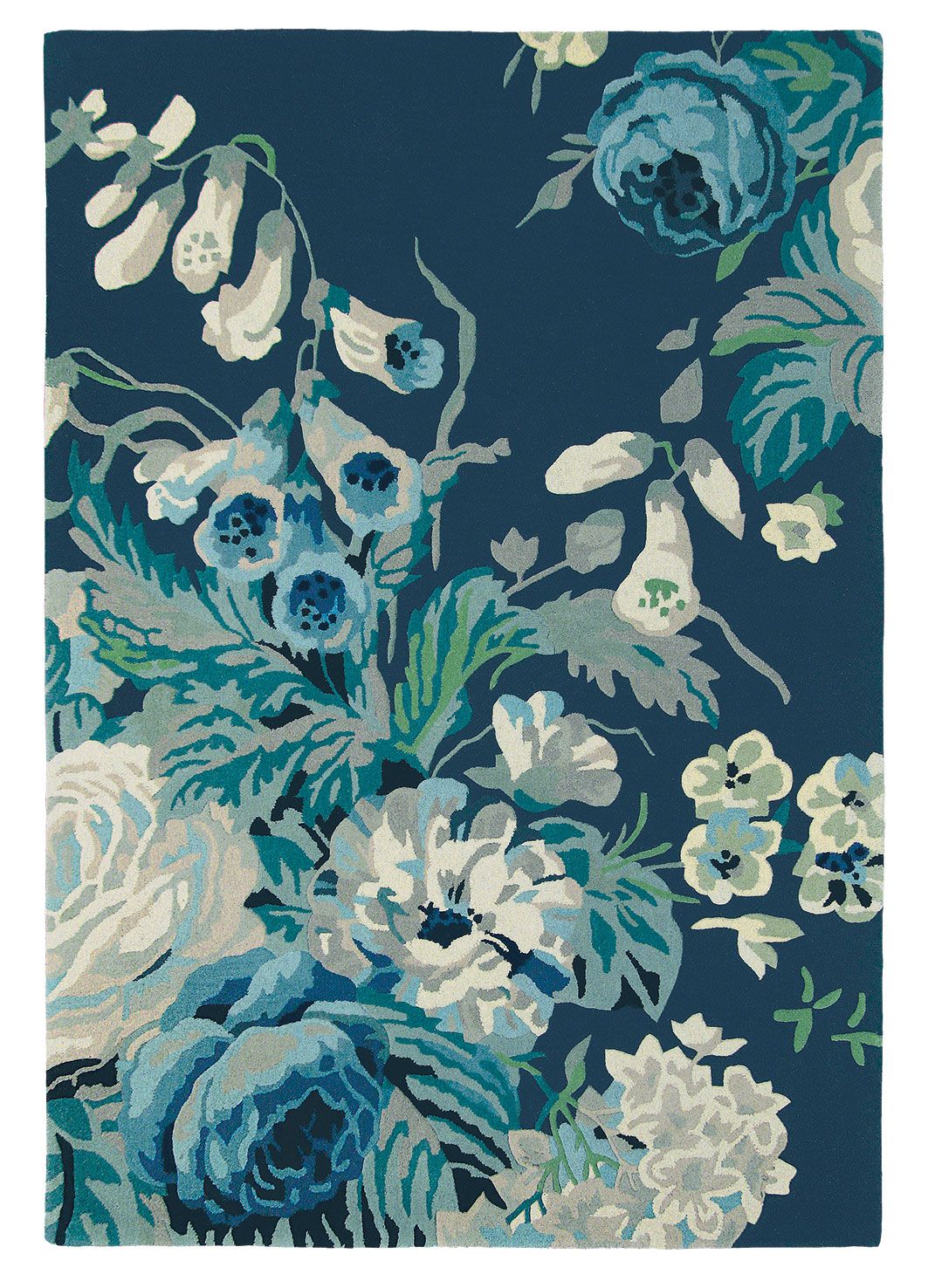 Stapleton Park Admiral Blue Handwoven Rug | Size: 8' 2