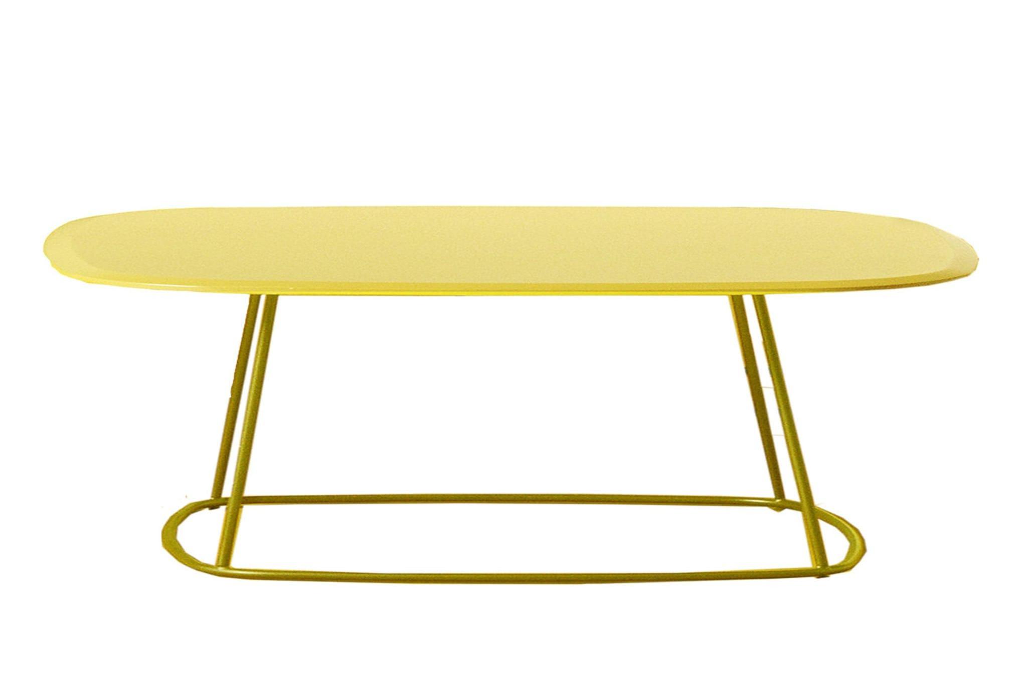 Free-Style Yellow Coffee Table