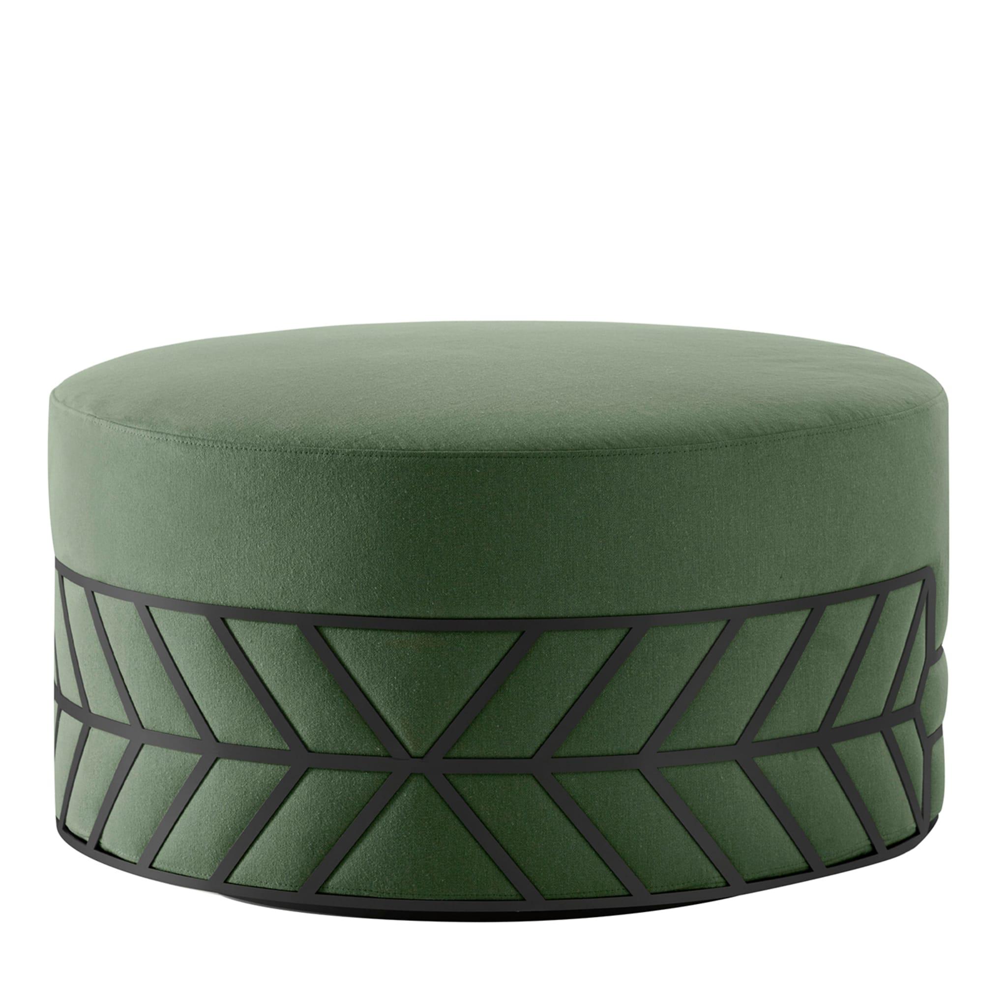 Belte Green Pouf