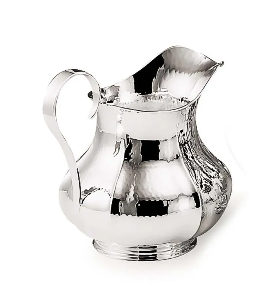 Royal Silver-Plated Hammered Pitcher