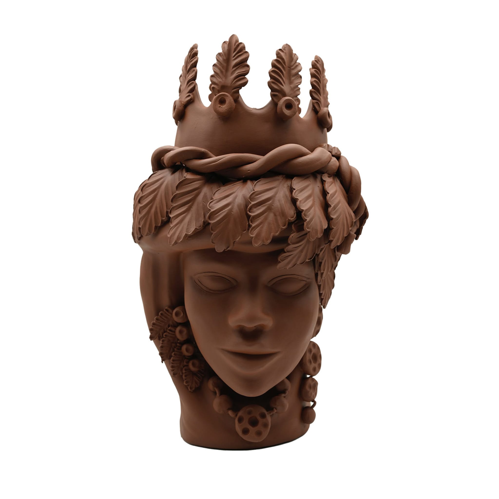 Moor's Head Brown Sculpture