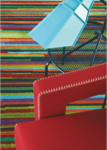 Multi Coloured Striped Premium Rug | Size: 8' 2