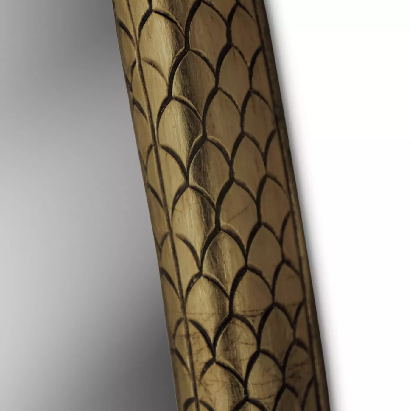 Serpentine Pear-Shaped Mirror