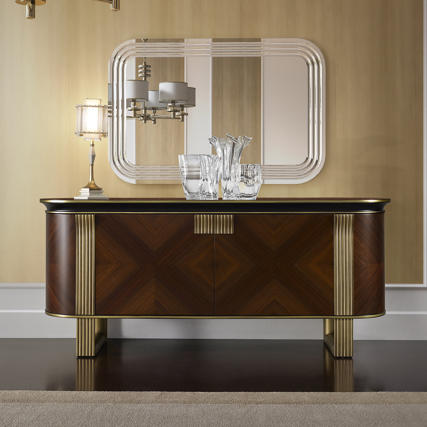 Rosewood Italian Sideboard