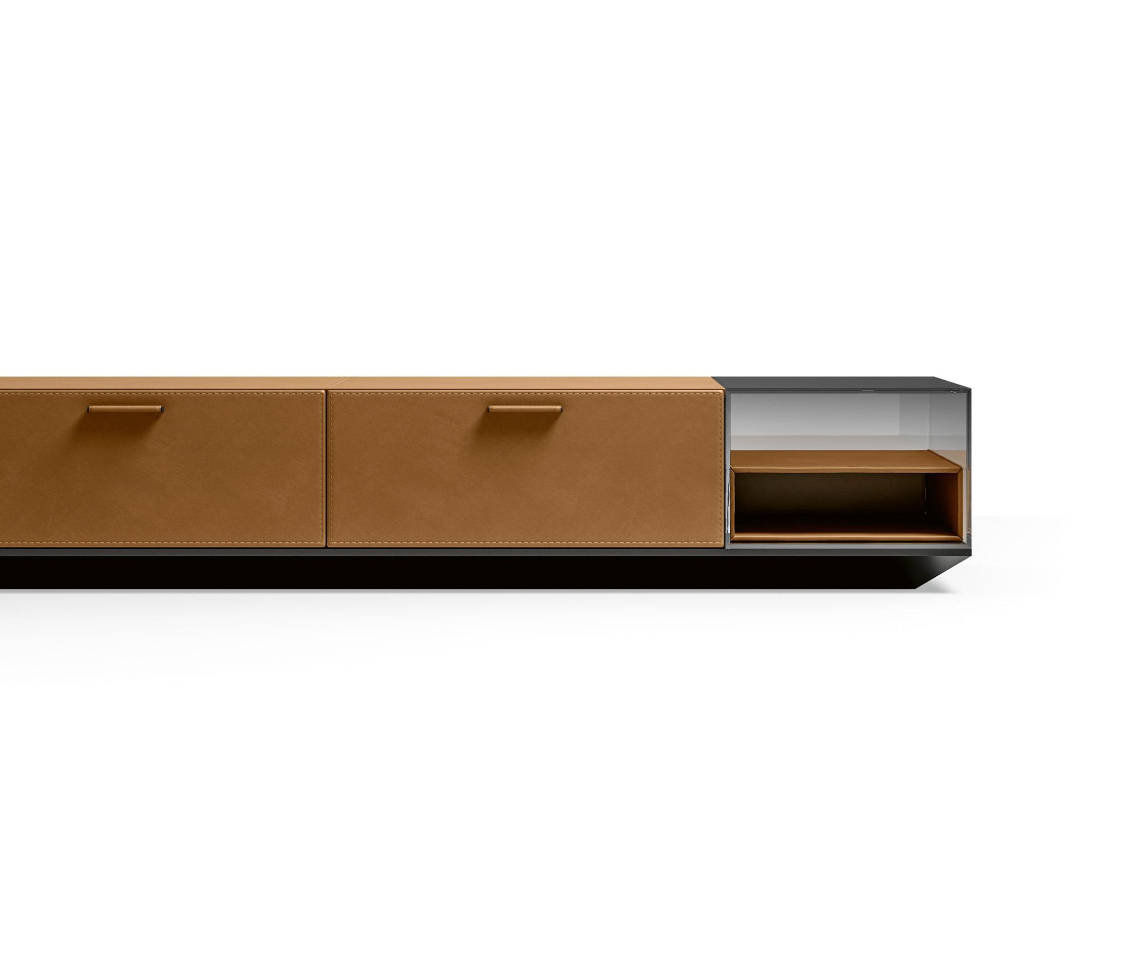 Leather TV Stand