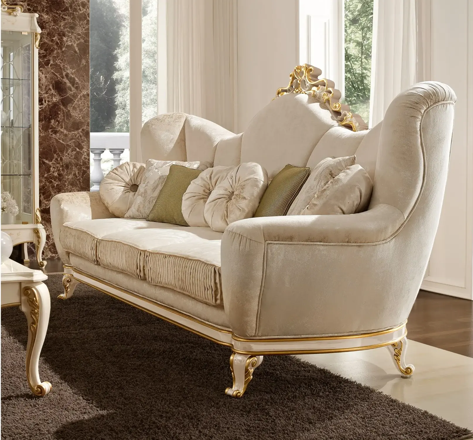 Elegance Italian Sofa | Configuration: 2-Seat