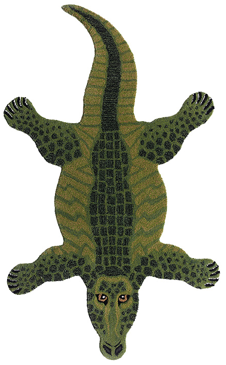 Animals Crocodile Rug