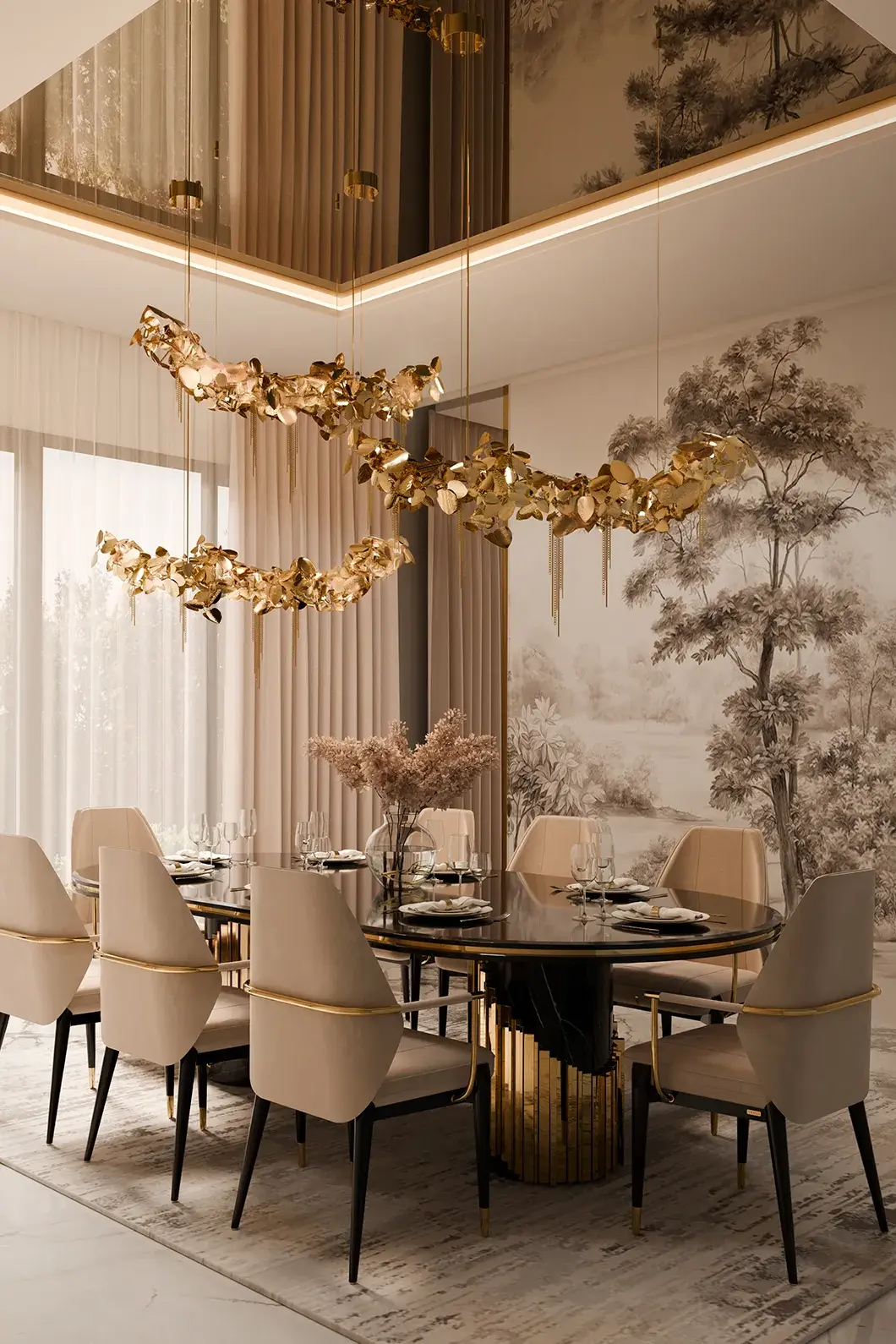 Royal Charm Suspension Lamp - 2