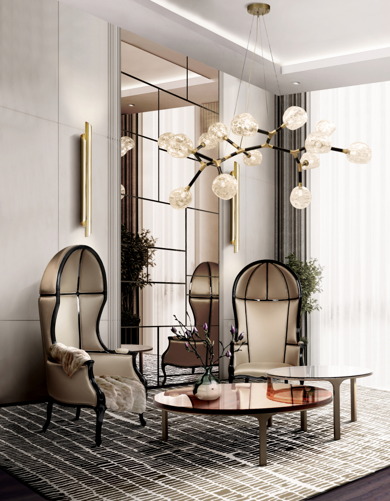 Multi-Shade Irregular Suspension Light