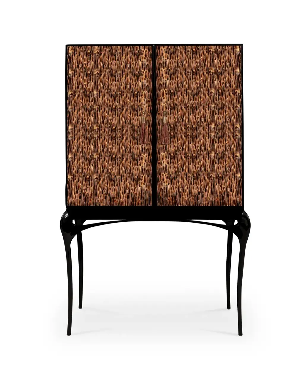 Allure Golden Feather Bar Cabinet