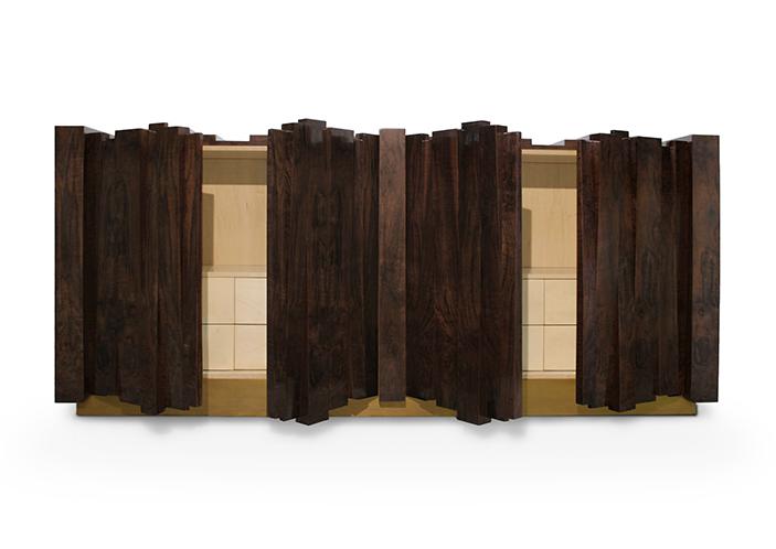 Designer Wood Sideboard