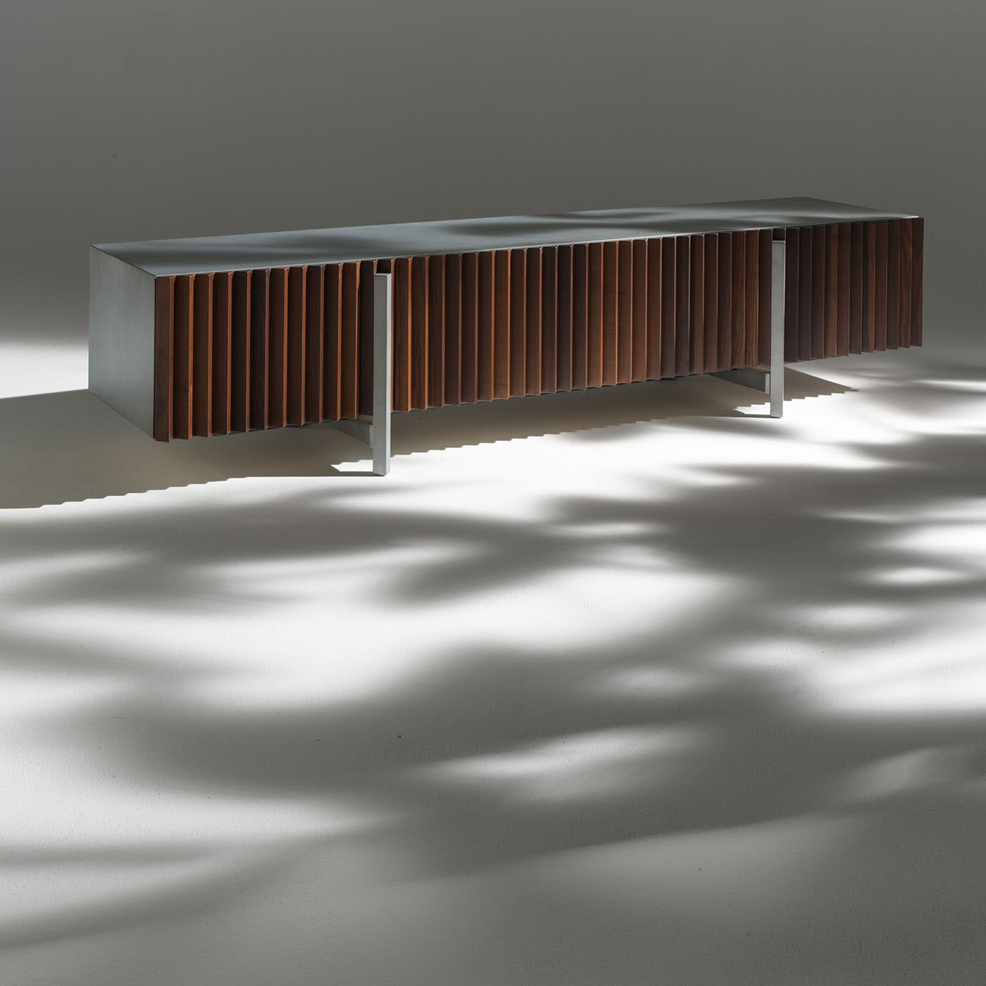 Ash Wood Brown TV Sideboard